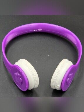 Our Generation Purple and White Headphones For 18" Dolls